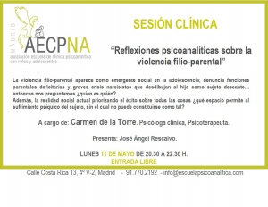 SESIÓN CLÍNICA 11-05-15