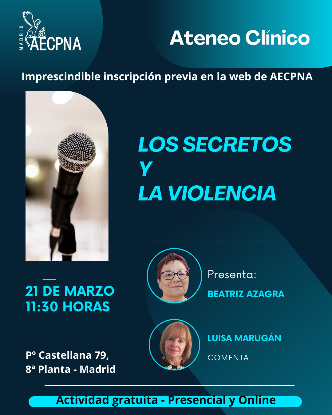 Beatriz Azagra y Luisa Marugán