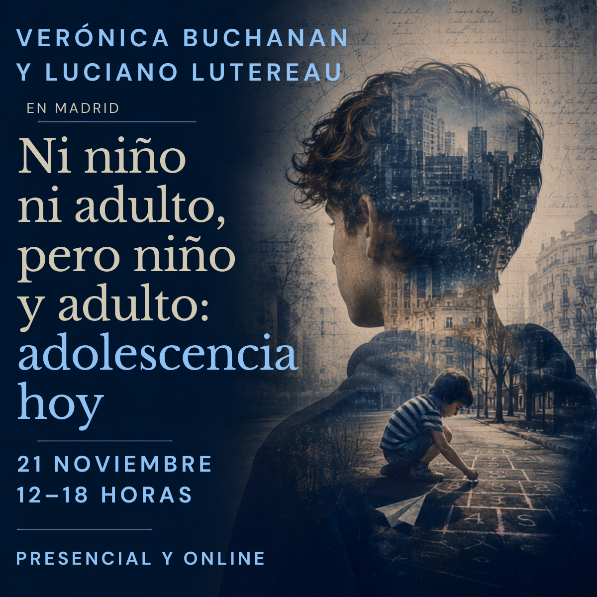 Ni niño, ni adulto, pero niño y adulto